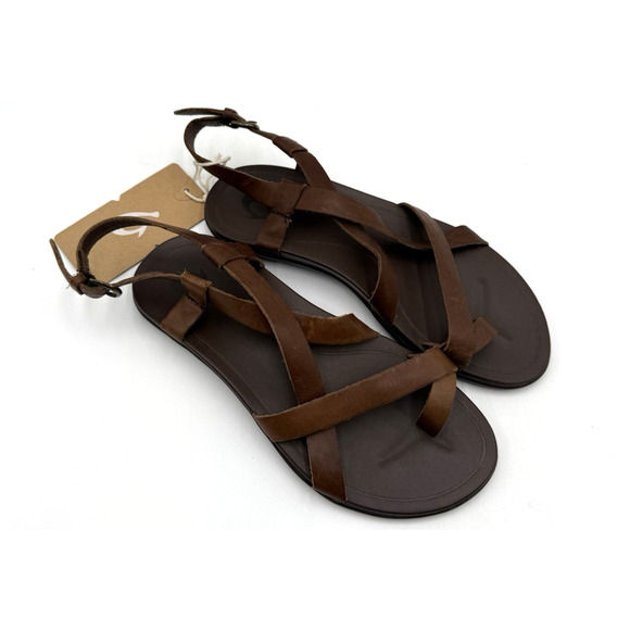 Olukai UPENA Women's NEW Sandal Kona Coffee US Size 6 - Picture 1 of 6